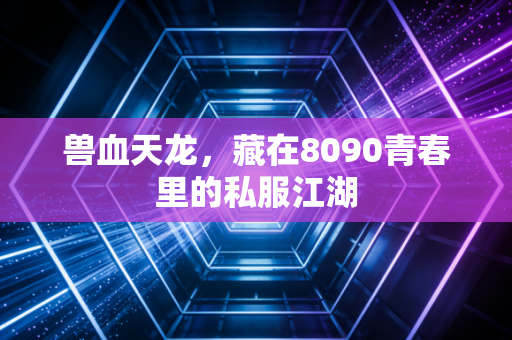 兽血天龙，藏在8090青春里的私服江湖