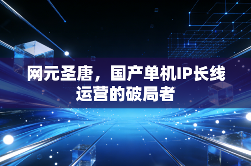 网元圣唐,国产单机IP长线运营的破局者