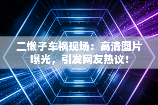 二懒子车祸现场：高清图片曝光，引发网友热议！